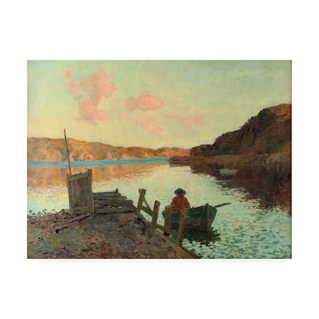 James M. Nairn 'Evans Bay' Canvas Art,24x32